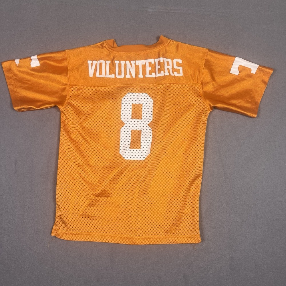Vintage Tennessee Vols Football Jersey #8 Youth Medium 8/10 Pro Edge
